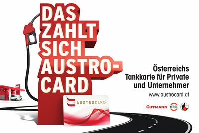 Austrocard Sujet Werbung